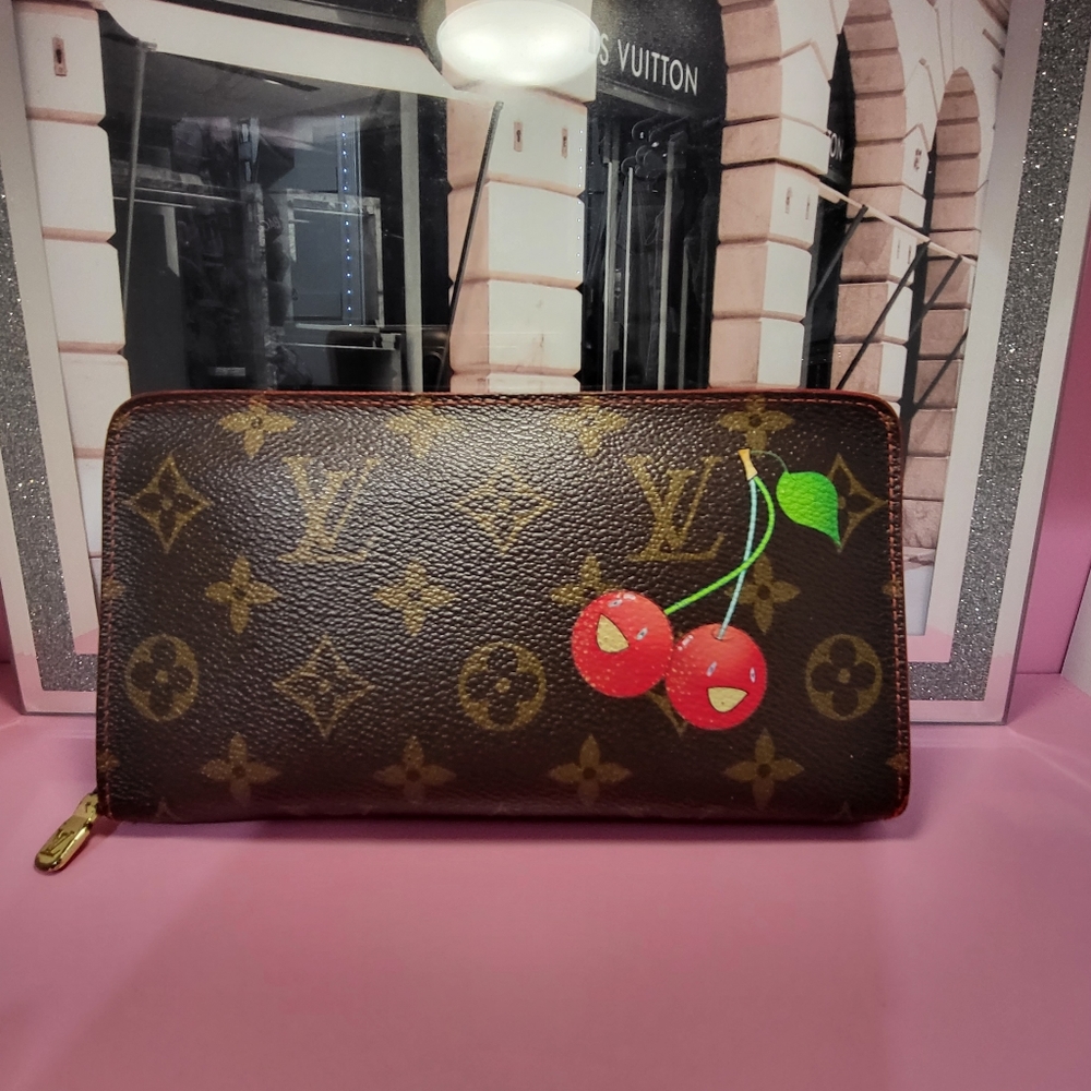 Louis Vuitton Cherry Zipper Wallet